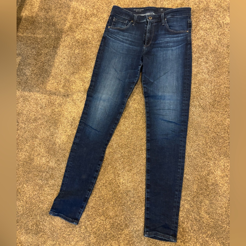 AG Adriano Goldschmied Dark Blue Jeans